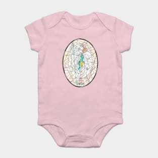 Stained Glass Pearl from Steven Universe Baby Bodysuit